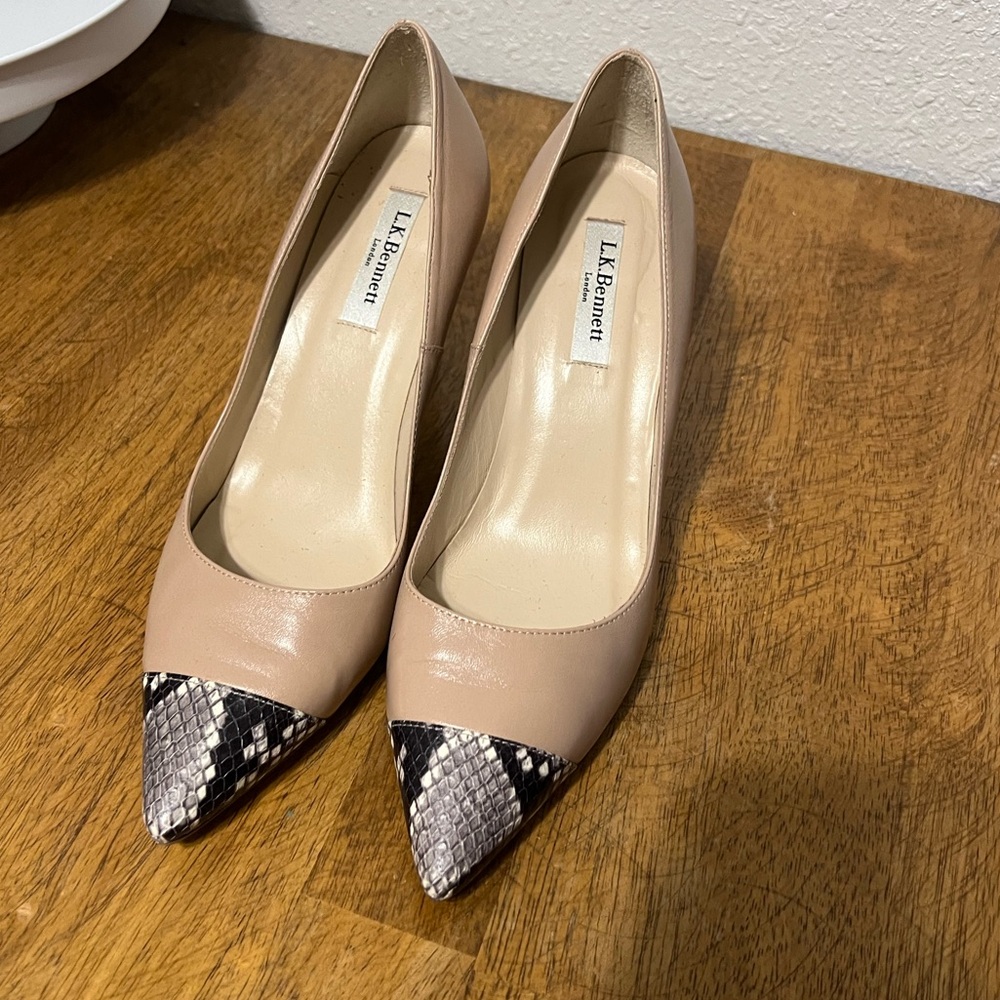 LK Bennett Nude Heels